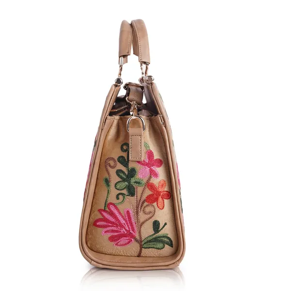 Pink_Leather_Stylish_Trendy_Design_Shoulder_Crossbody_Hobo_Handbag_For_Women