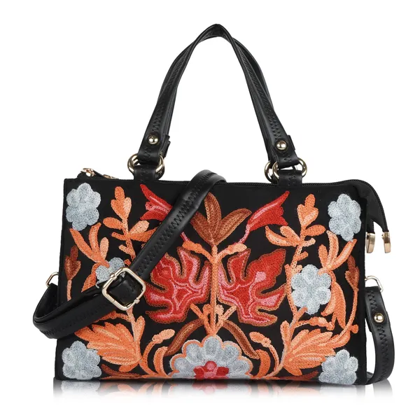 EVEDA_Synthetic_Velvet_Gorgeous_Embrodeiry_Stylish_Design_Women_seling_bag