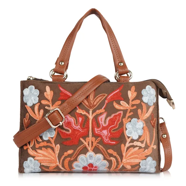 EVEDA_Synthetic_Velvet_Gorgeous_Embrodeiry_Stylish_Design_Women_seling_bag