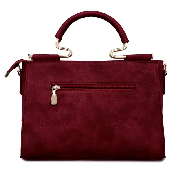Maroon___Leather_Fancy_Medium_Satchel_Crossbody_Bag_Purse_Handbag_For_Women