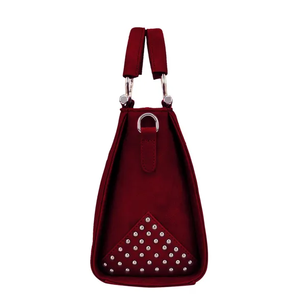 Maroon___Leather_Fancy_Medium_Satchel_Crossbody_Bag_Purse_Handbag_For_Women