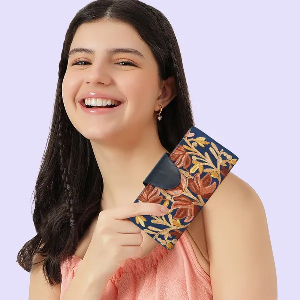 EVEDA_Floral_Embroidered_Wallet_for_Women