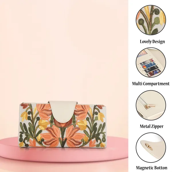 EVEDA_Floral_Embroidered_Wallet_for_Women