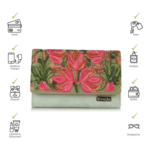 EVEDA_Women_Stylish_Embrodeiry_Clutch