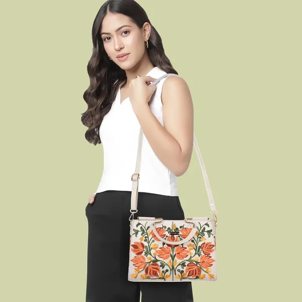 VELUCIA_Floral_Embroidered_Handbag,_Floral_Leather_Handle_and_Strap_(Cream)