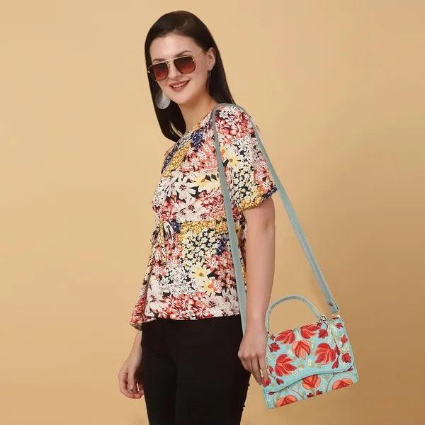 VELUCIA_Floral_Embroidered_Crossbody_Sling_Bag_with_Top_Handle,_Vintage_Style_Canvas_for_Women_(Blue)