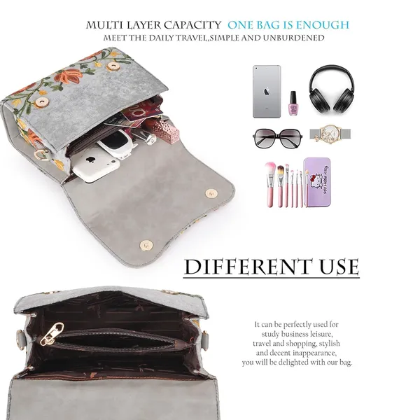 VELUCIA_Floral_Embroidered_Crossbody_Sling_Bag_with_Top_Handle,_Vintage_Style_Canvas_for_Women_(Grey)