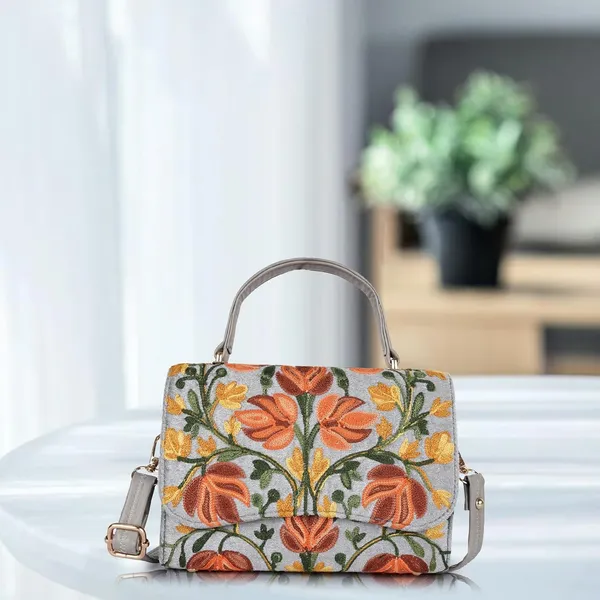 VELUCIA_Floral_Embroidered_Crossbody_Sling_Bag_with_Top_Handle,_Vintage_Style_Canvas_for_Women_(Grey)