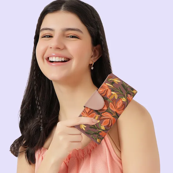 EVEDA_Floral_Embroidered_Wallet_for_Women