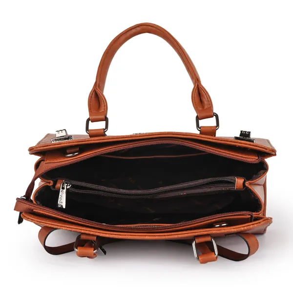 EVEDA_Synthetic_Gorgeous_Stylish_Handel_Design_Women_Handbag