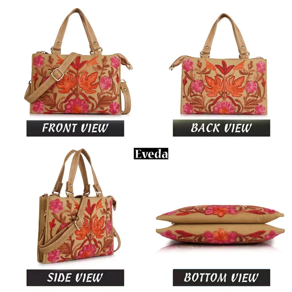 EVEDA_Synthetic_Gorgeous_Embrodeiry_Stylish_Design_Women_selling_bag