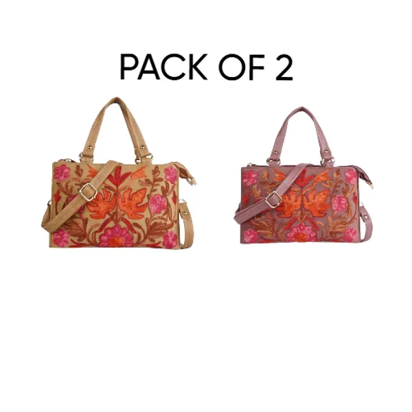 EVEDA_Synthetic_Gorgeous_Embrodeiry_Stylish_Design_Women_selling_bag