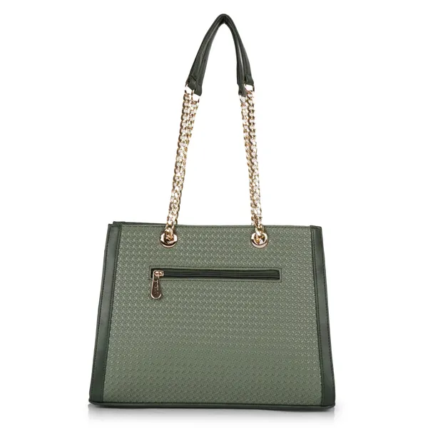 VEDA_Synthetic_Vegan_Leather_Classic_Chain_Strap_Top_Handle_Handheld_Shoulder_Crossbody_Water_Resistant_Handbag_For_Women