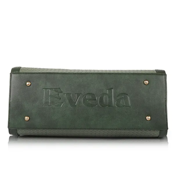 VEDA_Synthetic_Vegan_Leather_Classic_Chain_Strap_Top_Handle_Handheld_Shoulder_Crossbody_Water_Resistant_Handbag_For_Women