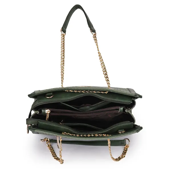 VEDA_Synthetic_Vegan_Leather_Classic_Chain_Strap_Top_Handle_Handheld_Shoulder_Crossbody_Water_Resistant_Handbag_For_Women
