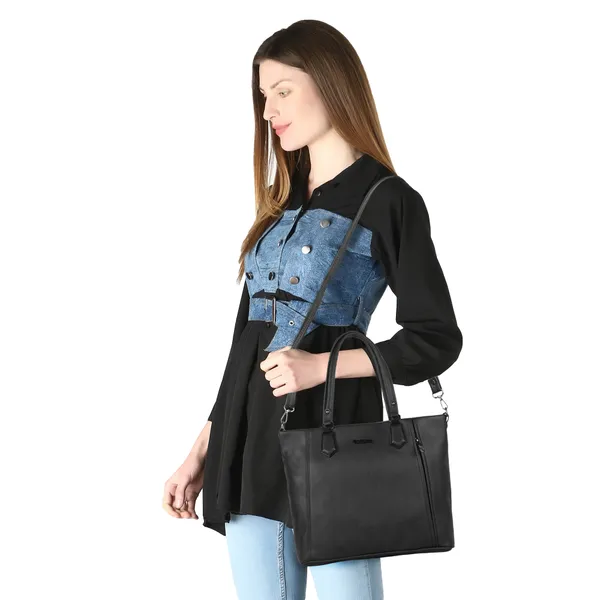EVEDA_Women_Black_Hobo_Shoulder_Bag