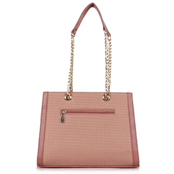 VEDA_Synthetic_Vegan_Leather_Classic_Chain_Strap_Top_Handle_Handheld_Shoulder_Crossbody_Water_Resistant_Handbag_For_Women