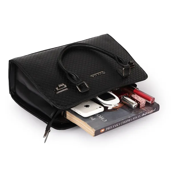 EVEDA_Synthetic_Gorgeous_Stylish_Handel_Design_Women_Handbag