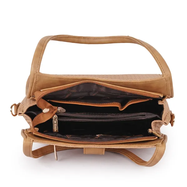 VEDA_Synthetic_Vegan_Leather_Classic_Chain_Strap_Top_Handle_Handheld_Shoulder_Crossbody_Water_Resistant_Handbag_For_Women