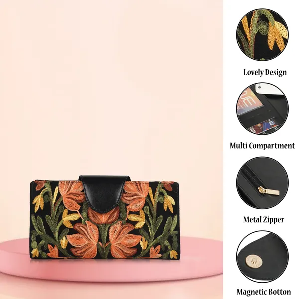 EVEDA_Floral_Embroidered_Wallet_for_Women