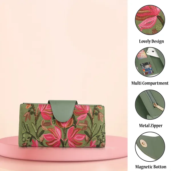EVEDA_Floral_Embroidered_Wallet_for_Women