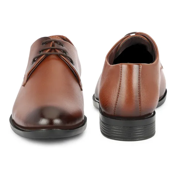Tan_Synthetic_Leather_Airmix_Sole_Shoes_For_Men