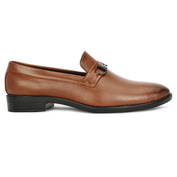 Tan_Synthetic_Leather_Horsebit_Loafers_For_Men