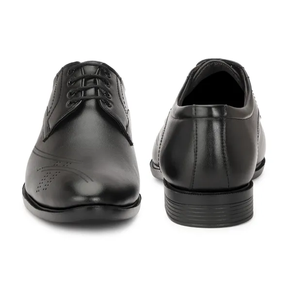 Black_Synthetic_Leather_Airmix_Sole_Shoes_For_Men