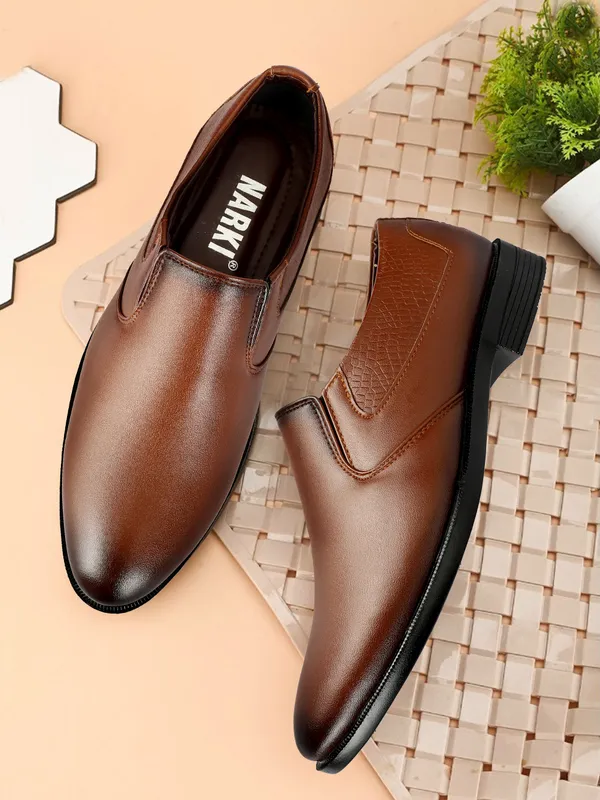 Tan_Synthetic_Leather_Airmix_Sole_Casual_Shoes_For_Women