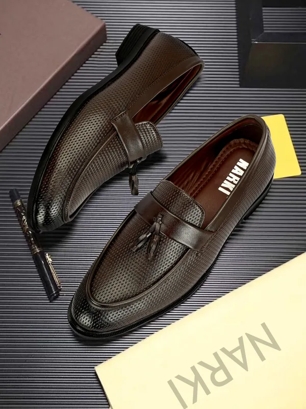 Brown_Synthetic_Tassel_Loafers_For_Men