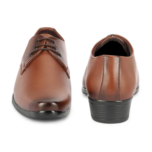 Tan_Synthetic_Leather_Airmix_Sole_Shoes_For_Men