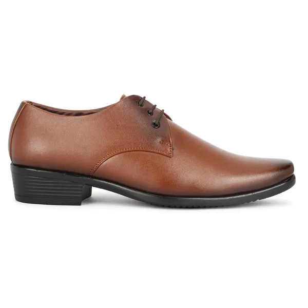 Tan_Synthetic_Leather_Airmix_Sole_Shoes_For_Men