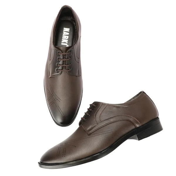 Brown_Synthetic_Leather_Airmix_Sole_Shoes_For_Men