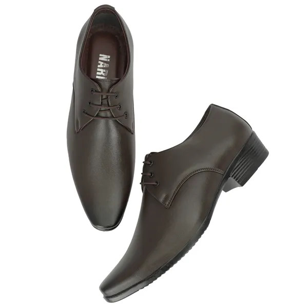 Brown_Synthetic_Leather_Airmix_Sole_Shoes_For_Men