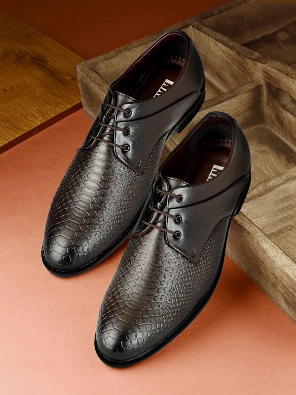 Brown_Synthetic_Leather_Airmix_Sole_Shoes_For_Men