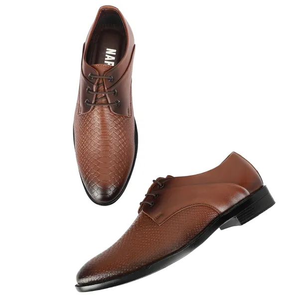 Tan_Synthetic_Leather_Airmix_Sole_Shoes_For_Men