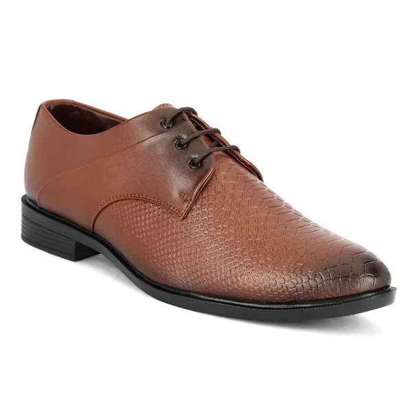 Tan_Synthetic_Leather_Airmix_Sole_Shoes_For_Men