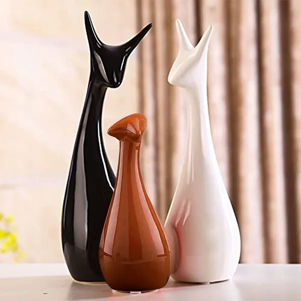 Ceramic_Deer_Family_Showpiece_Set_|_Antique_Decorative_Animal_Figurines_for_Home_&_Housewarming_Gifts