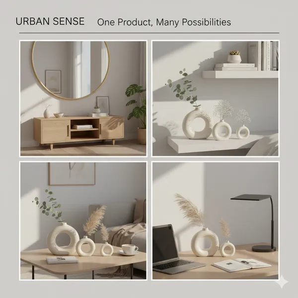 White_Ceramic_Donut_Pampas_Vase_|_Modern_Minimalist_Circle_Flower_Vase_for_Home_&_Living_Room