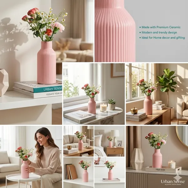 Light_Pink_&_Black_Ceramic_Modern_Flower_Vase_|_Nordic_Decorative_Centerpiece_for_Home_Decor