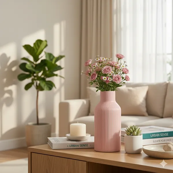 Light_Pink_&_Black_Ceramic_Modern_Flower_Vase_|_Nordic_Decorative_Centerpiece_for_Home_Decor