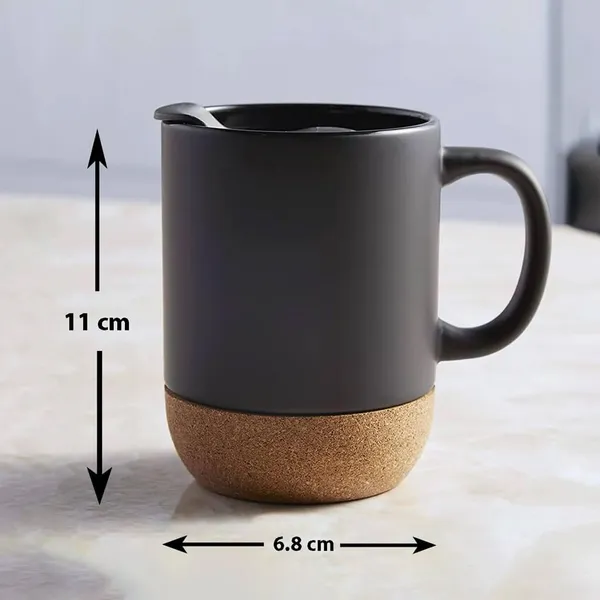 White_Ceramic_Mug_with_Cork_Base_(450ml)_|_Splash-Proof_Lid_|_Tea_&_Coffee_Cup