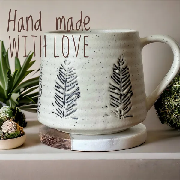 White_Handcrafted_Ceramic_Mug_(350ml)_|_Minimalist_Tea_&_Coffee_Cup