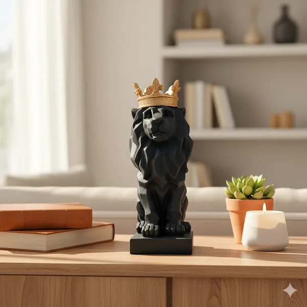 Majestic_King_Lion_Figurine_���_Black_&_Gold_Resin_Statue_by_Urban_Sense