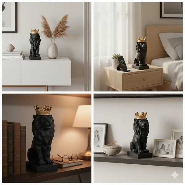 Majestic_King_Lion_Figurine_���_Black_&_Gold_Resin_Statue_by_Urban_Sense