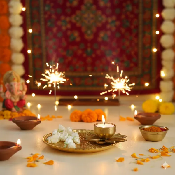 Metal_Lotus_Tray_with_Tea-Light_Holder_for_Home_Decor_|_Round_Thali_for_Temple,_Karvachauth,_Durga_Puja_&_Navratri_Pooja_&_Deepawali_Decoration_|_Gold,_Large_1_pc,_Dia:_15_cm.