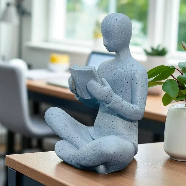Reading_Man_Statue_|_Modern_Decorative_Resin_Sculpture_for_Home_&_Office_Decor_|_(Grey_Rading_Men)