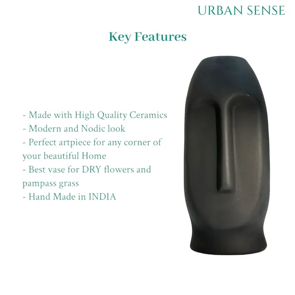 Matte_Black_Ceramic_Abstract_Face_Vase_|_Modern_Decorative_Flower_Vase_for_Home_&_Office