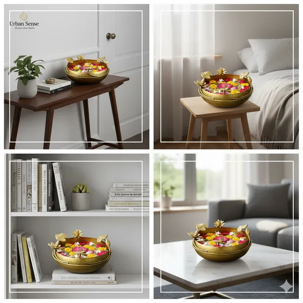 Urban_Sense_Golden_Lotus_Urli_Bowl_-_10-inch_Festive_Decor