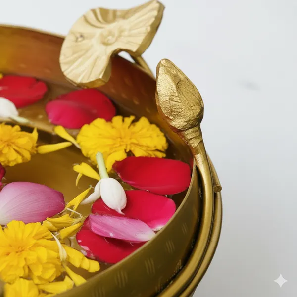 Urban_Sense_Golden_Lotus_Urli_Bowl_-_10-inch_Festive_Decor
